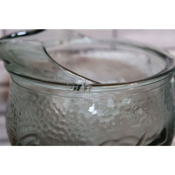 VINTAGE COCA COLA TALL GLASS GREEN PITCHER - Picture 8 of 9